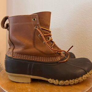 L.L. Bean Brown and Black Winter Boots